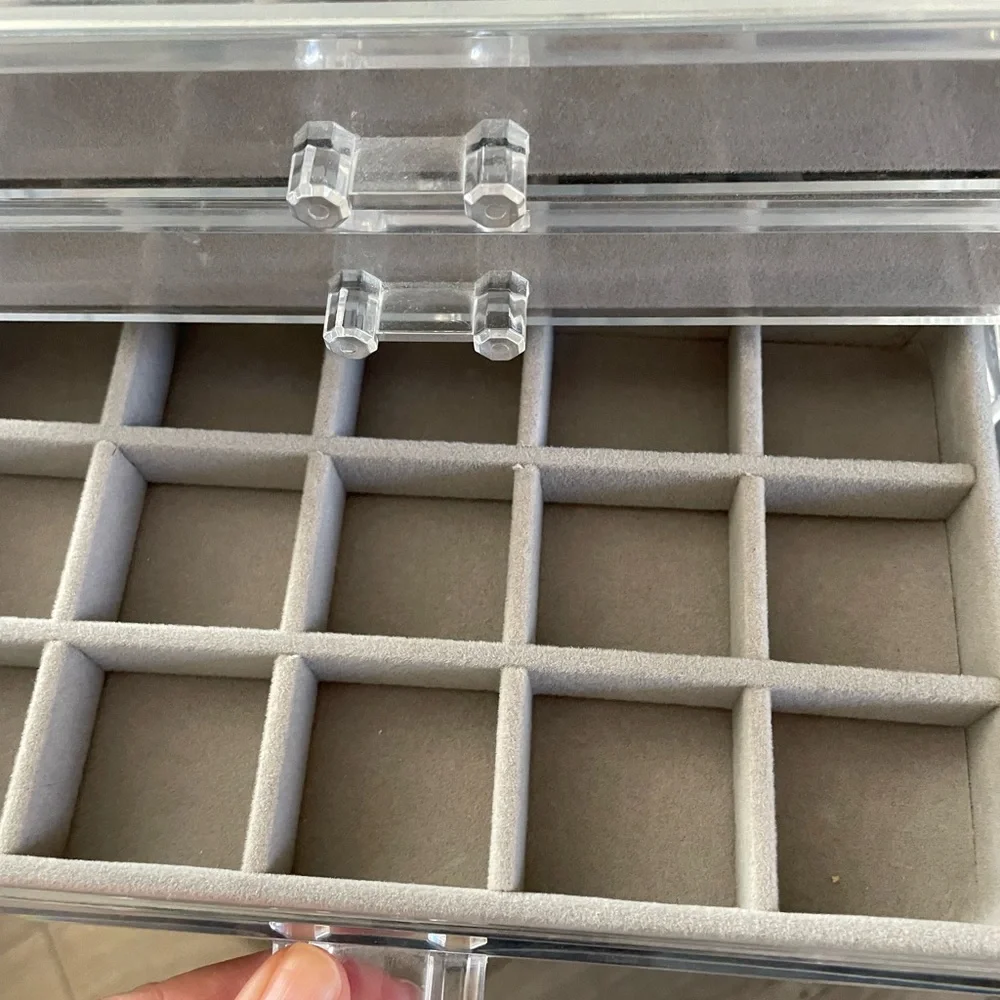 Clear Acrylic Jewelry Organizer - Picture 4 of 7